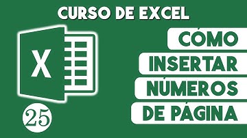 Como Insertar Numeros de Pagina en Excel