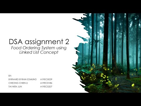 DSA Assignment 2 Demo Presentation Video