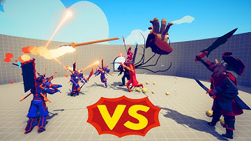 THE EMPEROR vs HADES, ARES, DAVY JONES - Totally Accurate Battle Simulator