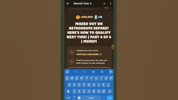 Missed Out on Retrodrops Before? Here’s How to Qualify Next Time! | Part 4 of 6 | MemeFi |