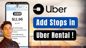 How to Add Stops in Uber Rental !