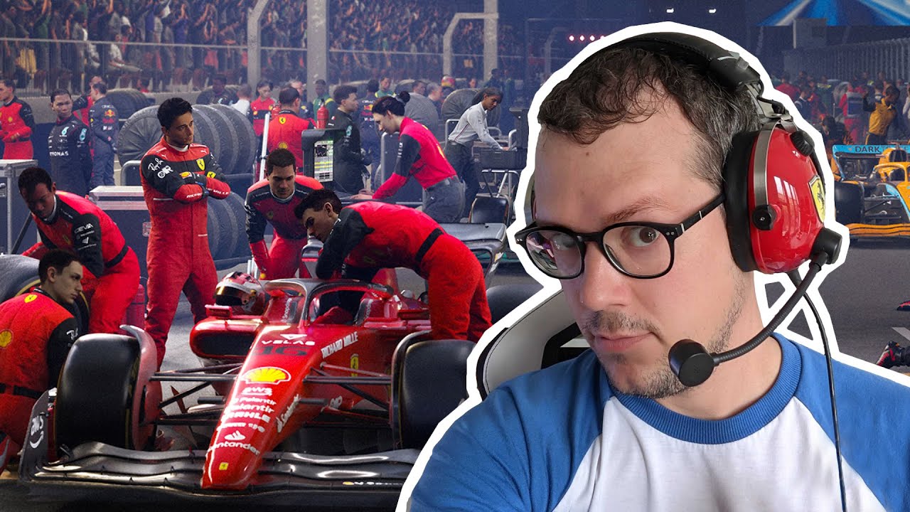 F1 Manager 22 vs Real F1: Can Team Boss Mike Out-Strategise Ferrari in ...