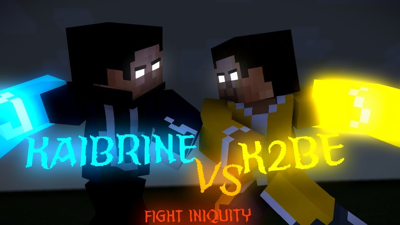 Kaibrine vs @K2beOfficial - Fight iniquity [Mine imator] Minecraft ...