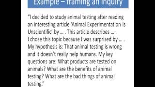 information literacy standards