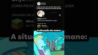 Ele joga Minecraft há 29 ANOS e não sabe sair 💀⛏️#catmemes
