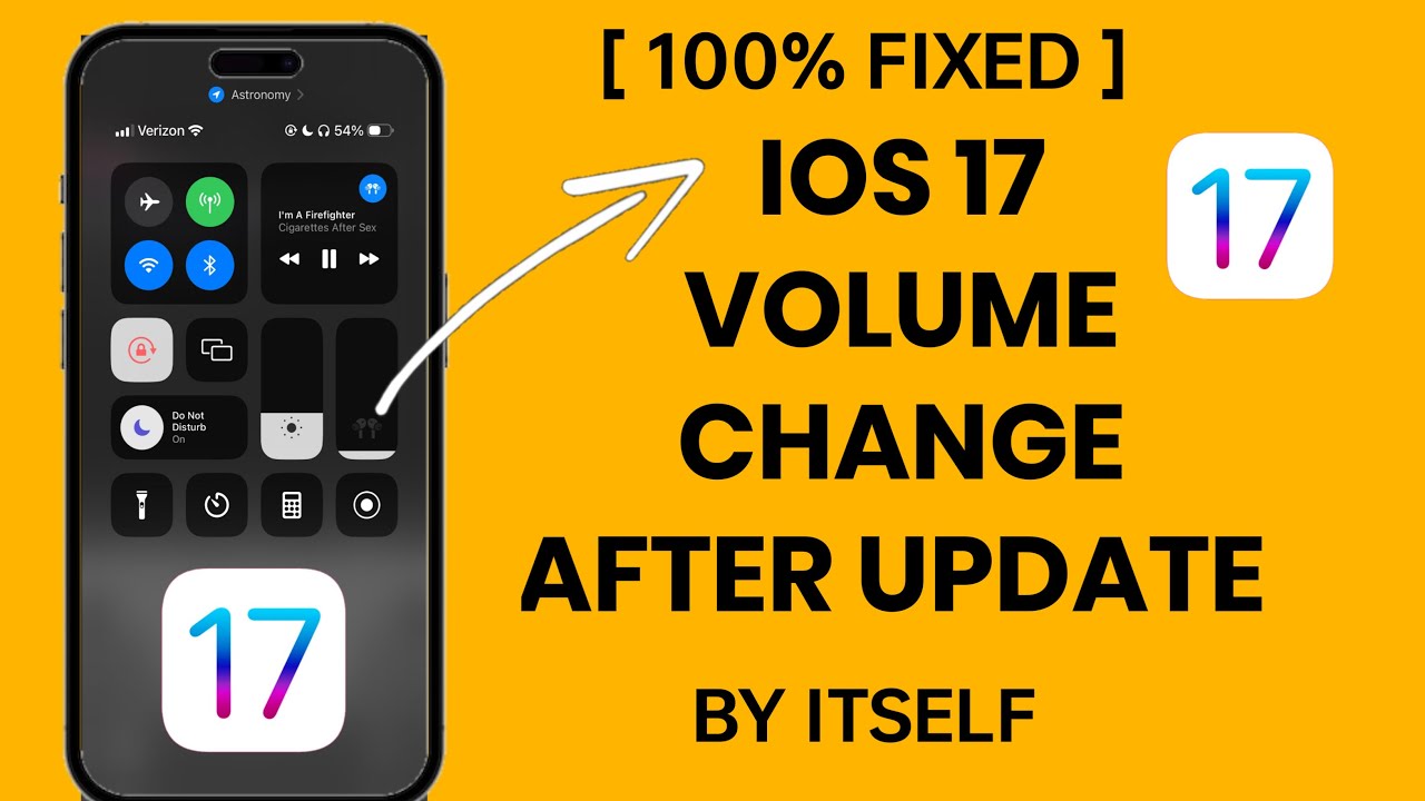 iphone volume changes itself ios 17 (FIXED) - YouTube