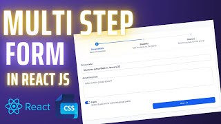 Build a Perfect Multi-Step Form with React.js | Beginner-Friendly