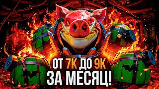 ЧЕЛЛЕНДЖ С 7к ММР до 9к НА ИМБЕ ПАТЧА / MID TECHIES 7.36