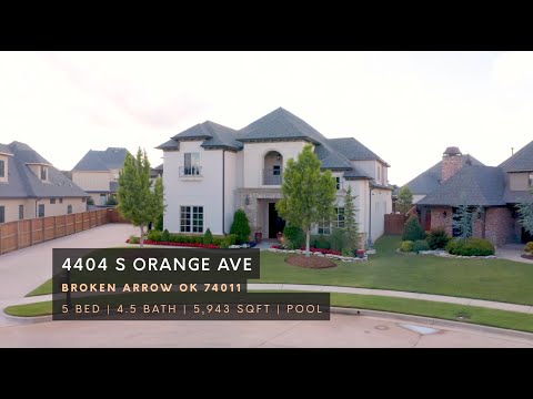 4404 S Orange Ave, Broken Arrow, OK home video tour