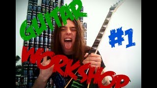 SHANE'S WORKSHOP - How do I set up my guitar (ESP Alexi Laiho Signature Model)