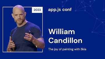 William Candillon – The Joy of Painting with Skia | App.js Conf 2023