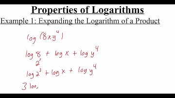 3.4.1 Properties of Logarithms