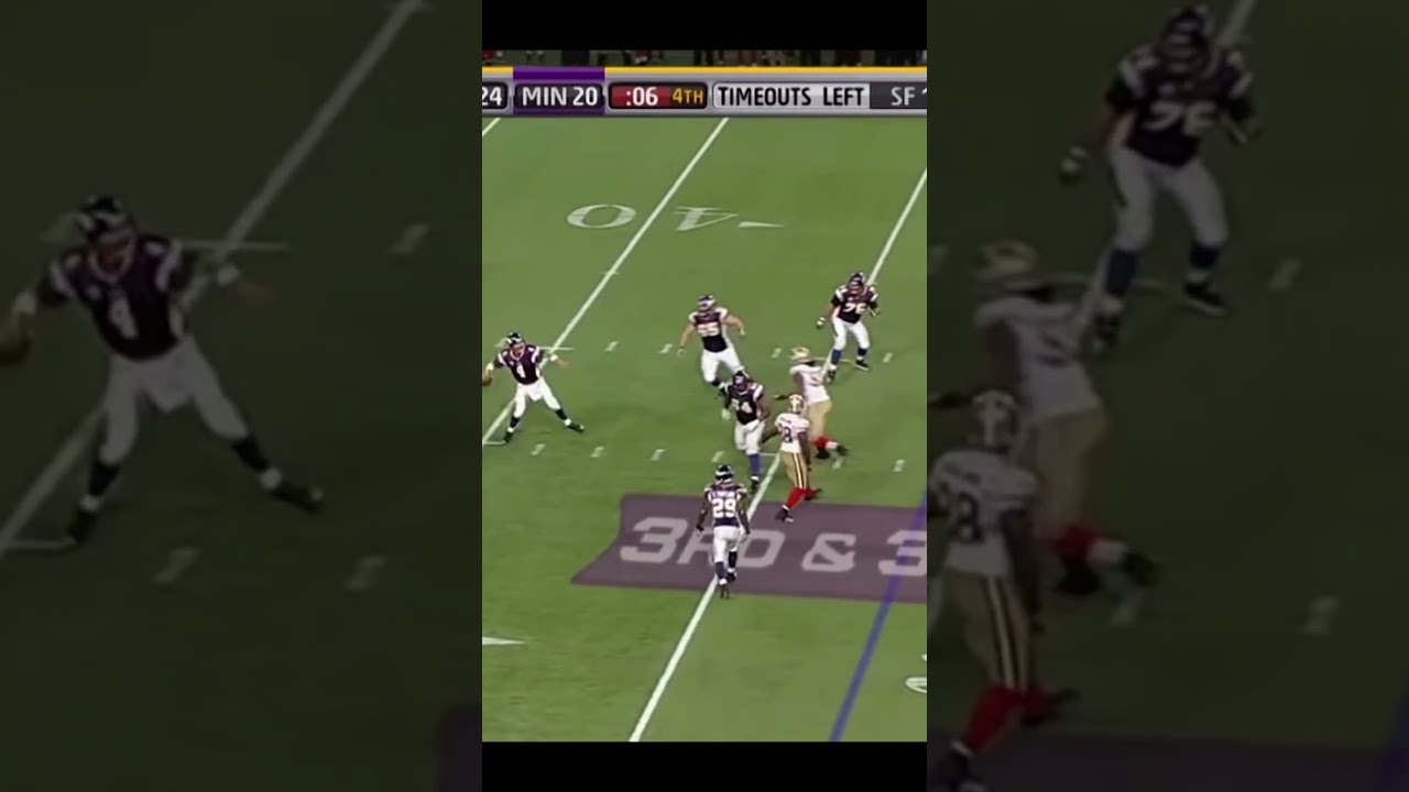 Is This Brett Favre best throw OF ALL TIME🔥🔥