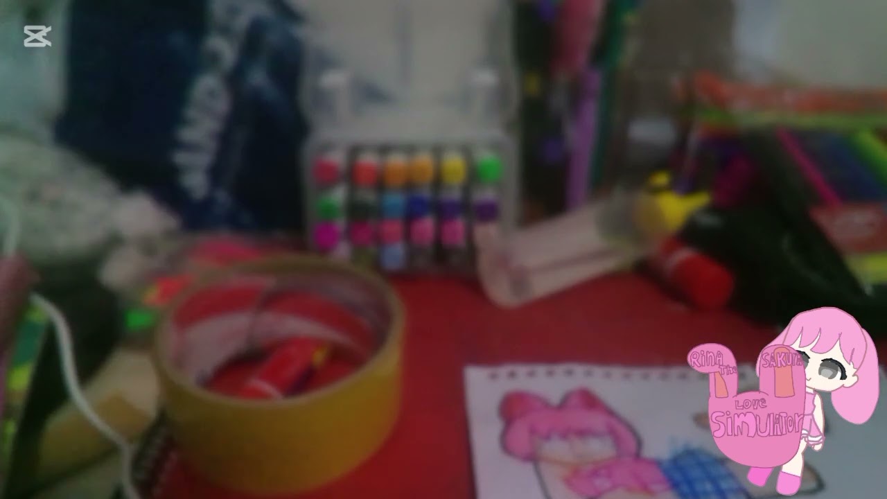 no where making paper doll Kawaii and making wasuart wasu art 🩷🩷💕💕🩵🩵 cute wasu art tutorial 