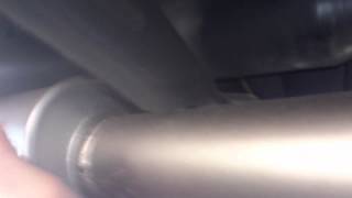 マフラー干渉部分