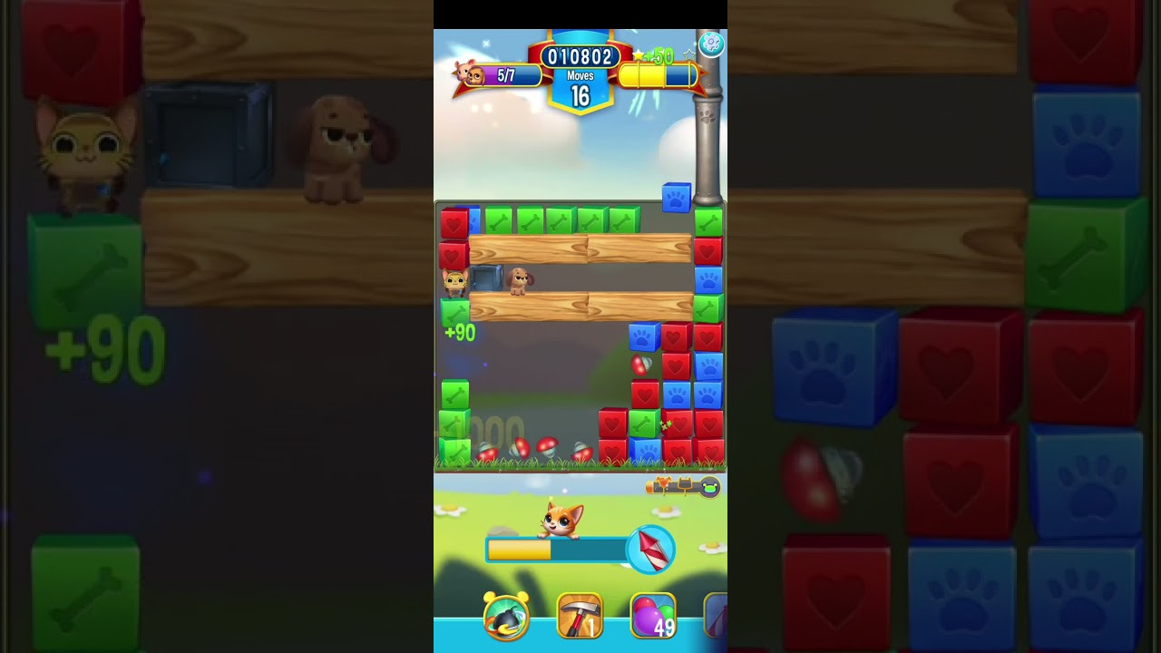 Pet Rescue Saga level 4775 no boosters