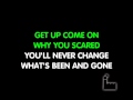 Karaoke - oasis stop crying your heart out