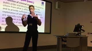 Law and Society. Lecture 3 (3 of 3 videos)