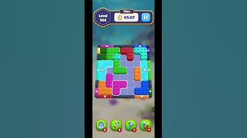 Block Away Planet Slide Puzzle Level 144