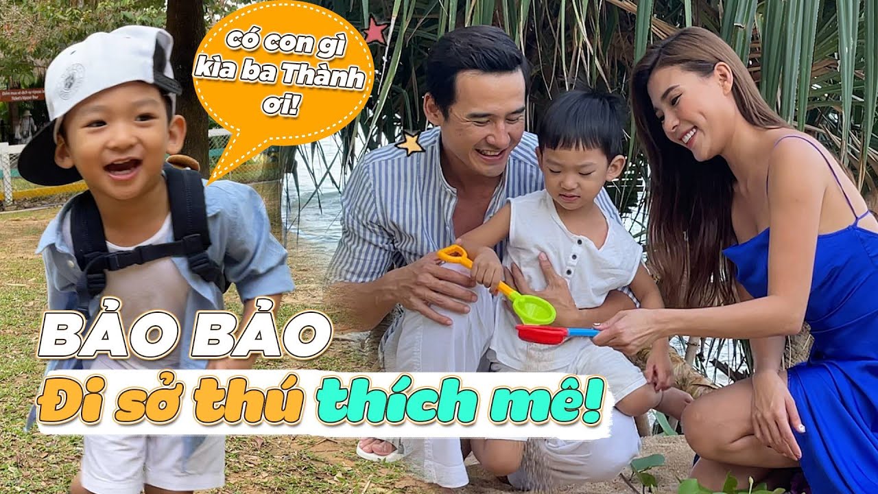 Chuyến đi Phú Quốc của gia đình Thuý Diễm - Lương Thế Thành | Bảo Bảo thích mê sở thú luôn 🥰