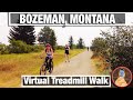 City Walks - Bozeman Montana Petes Hill - Virtual Treadmill Walk with Wildfire Smoke