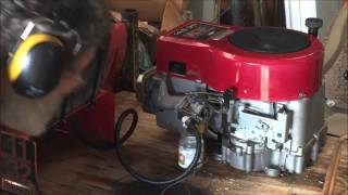 Briggs  14.5HP OHV  running.