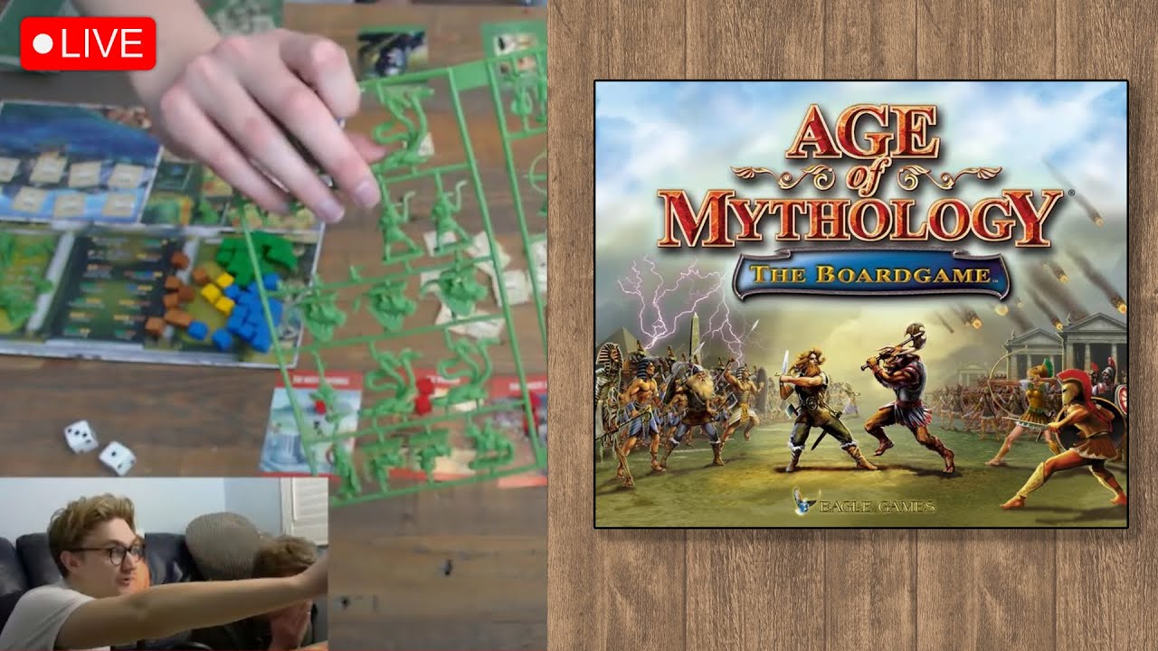 AoM Board Game First Playthrough Livestream YouTube