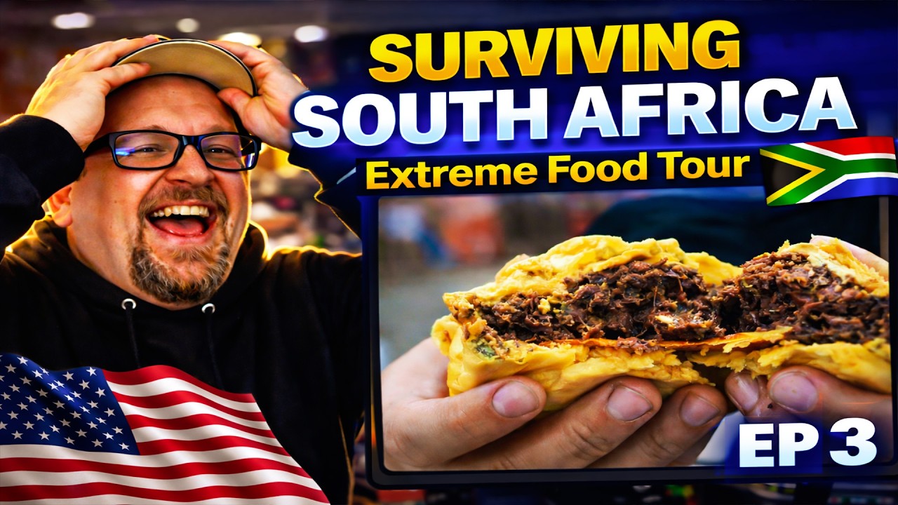 Эпизод 3 | Реакция американца на выживание в экстремальном гастрономическом туре по Южной Африке