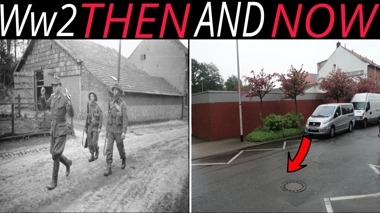 Then and Now: Haunting WW2 Photos Recreated — Heartbreaking Before & After War Scenes