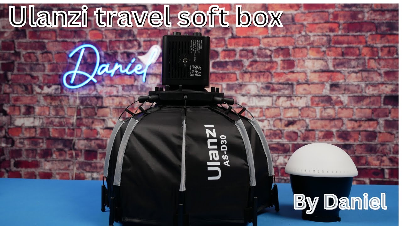 Ulanzi travel LED soft box! - YouTube