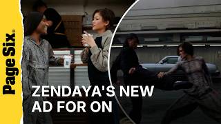 Zendaya shows off her fighting skills in a new ad for On's latest collection