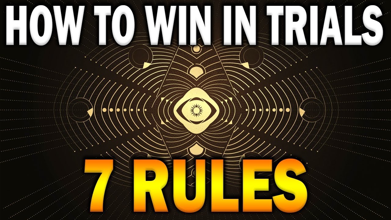 7 RULES to WIN in Trials & Go Flawless (Destiny 2 Season of the Worthy Guide)