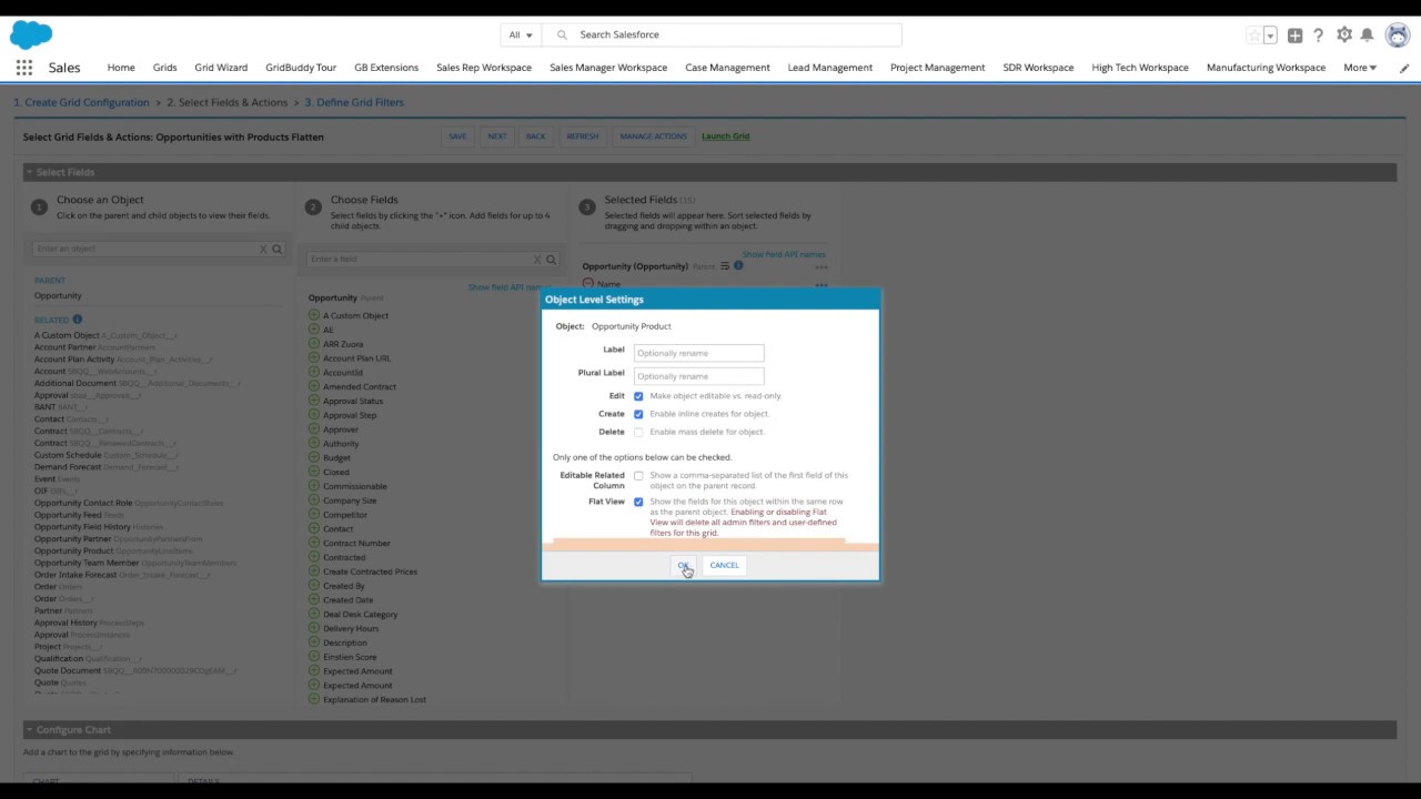 Flat View with GridBuddy in 50 Seconds