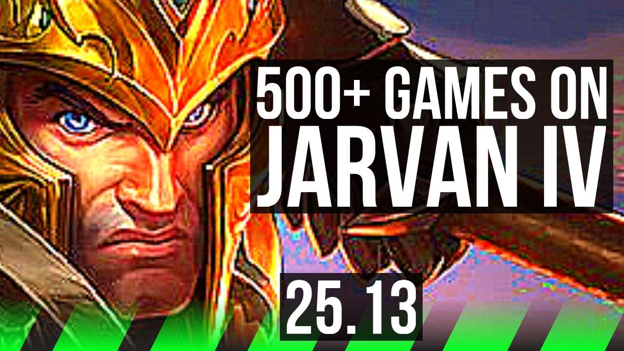 JARVAN IV vs WUKONG (JGL) | 6/1/6, 500+ games, Dominating | KR Master | 25.13