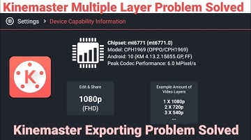 Kinemaster Problem Solved l More Than Two Video Layers ll