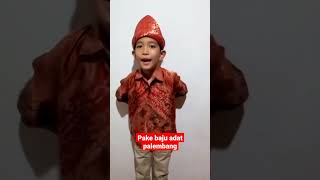 Baju Adat Palembang #shorts #viral #tariadat #bajuadat #palembang #songketindonesia