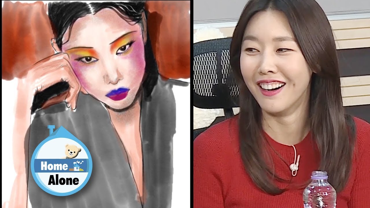 Download Han Hye Jin's Drawings Look Different Than Before!! [Home Alone Ep 268]