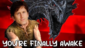 Playing Skyrim For The First Time...