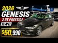 2026 Genesis 2.5T Prestige RWD – Luxury Meets Power!