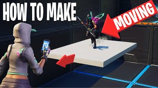 How To Make MOVING PLATFORMS In Fortnite Creative! (Tutorial)