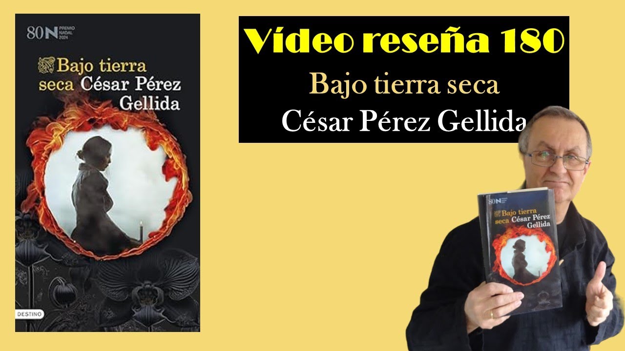 Presentación libro: «Bajo tierra seca» de César Pérez Gellida – Concello de  Bueu