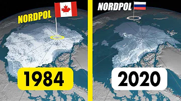 Welches Land liegt in der Nähe des Nordpols der Erde?