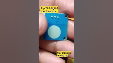Digital touch sensor ttp223 #touchsensor #science #scienceproject #udaipur #luminary #cbse #school