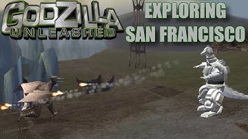 Exploring San Francisco - Godzilla: Unleashed (PS2)