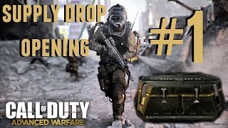 Call Of Duty AW Supply Drop Opening #1 EPIC FAIL