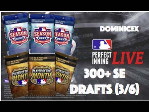300 plus SE DRAFTS! (3/6) MLB Perfect Inning Live #5