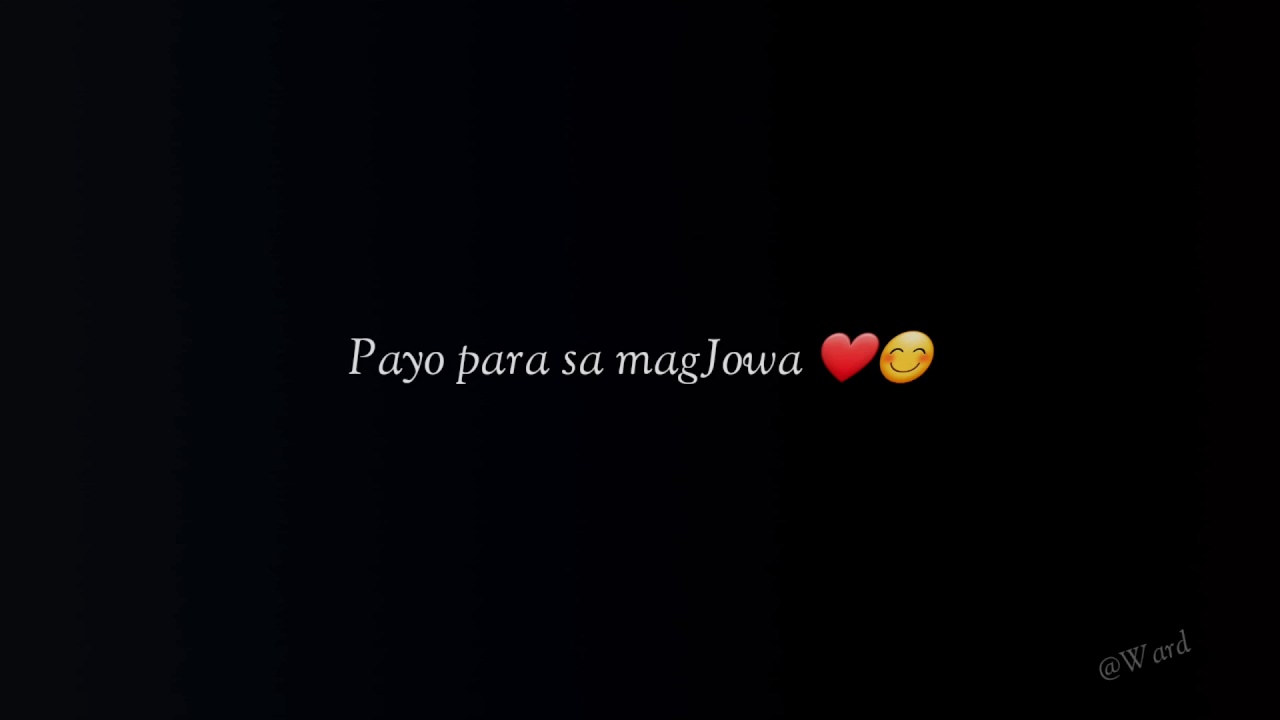 Tips para sa mag Jowa YouTube