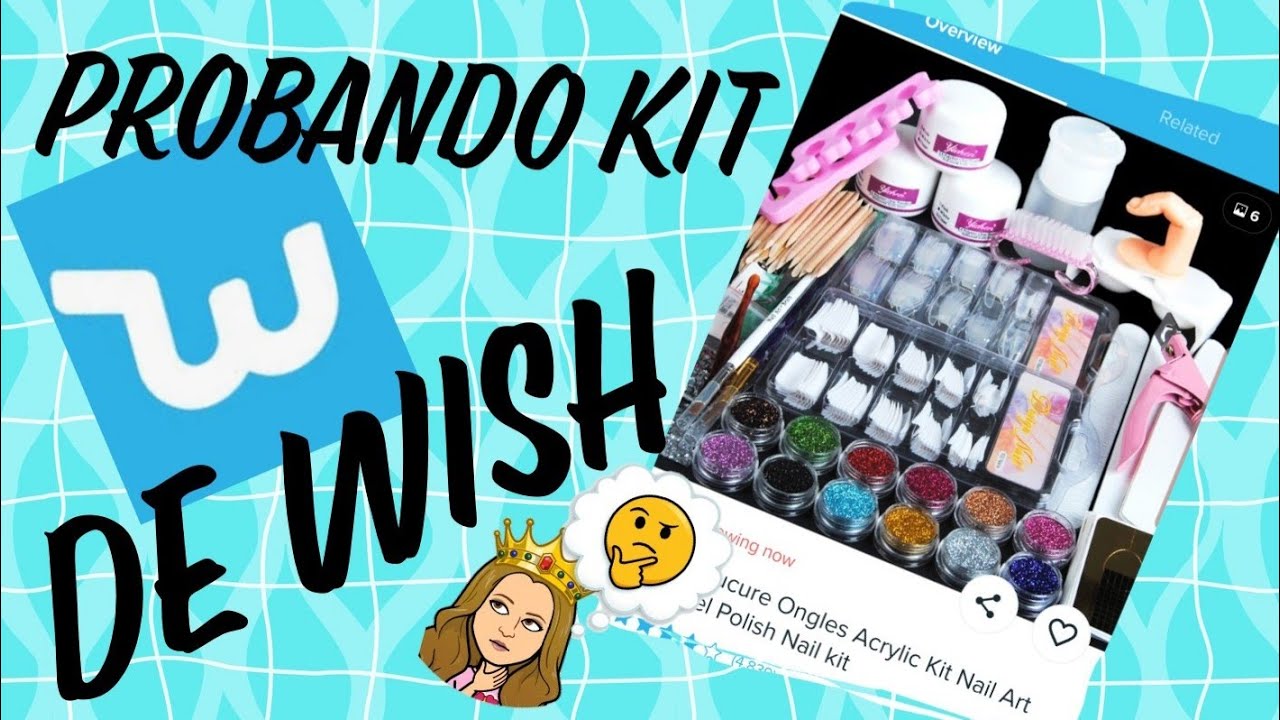 Uñas Acrilicas con un Kit de Uñas Comprado en Wish - thptnganamst.edu.vn