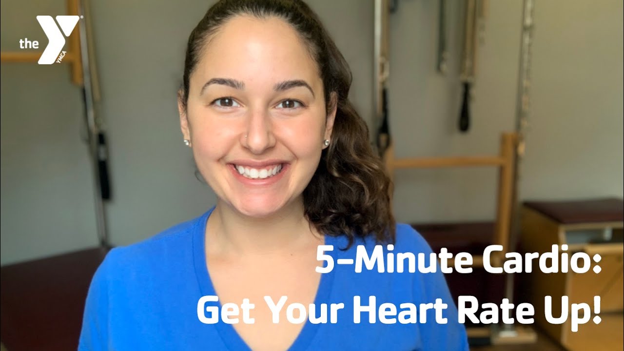 5-Minute Cardio: Get Your Heart Rate Up! - YouTube