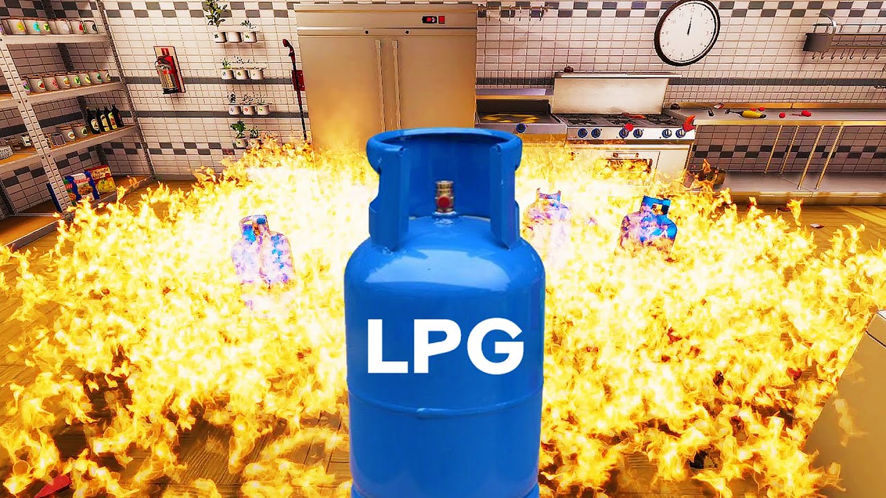 강력한 화력으로 요리하면 폭발 시뮬레이터